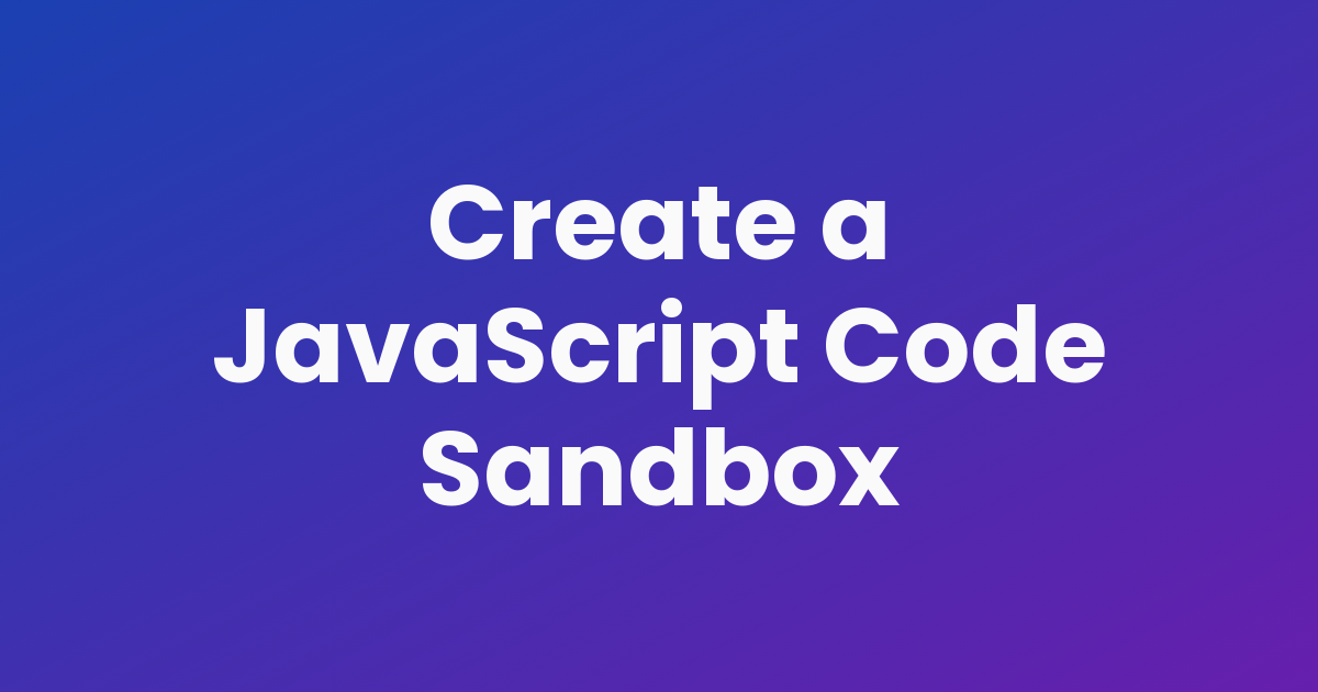 react sandbox component